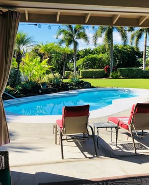 Private Pool Mornings
