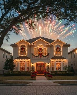 Holiday Wishes Fireworks