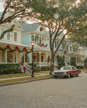 Snow on Main Street